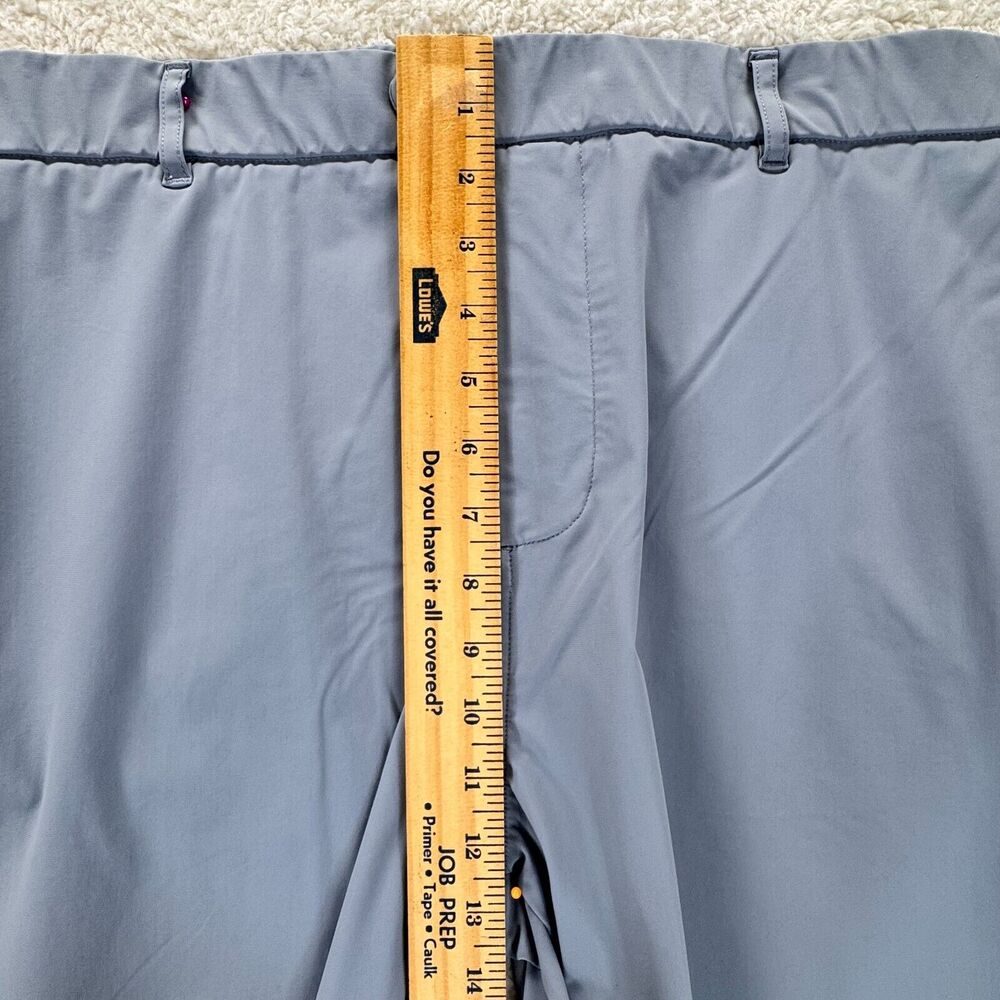 Greyson Shorts Men Size 40 Gray Chino Golf Stretch Comfort Pockets Wolf Preppy - Picture 4 of 13